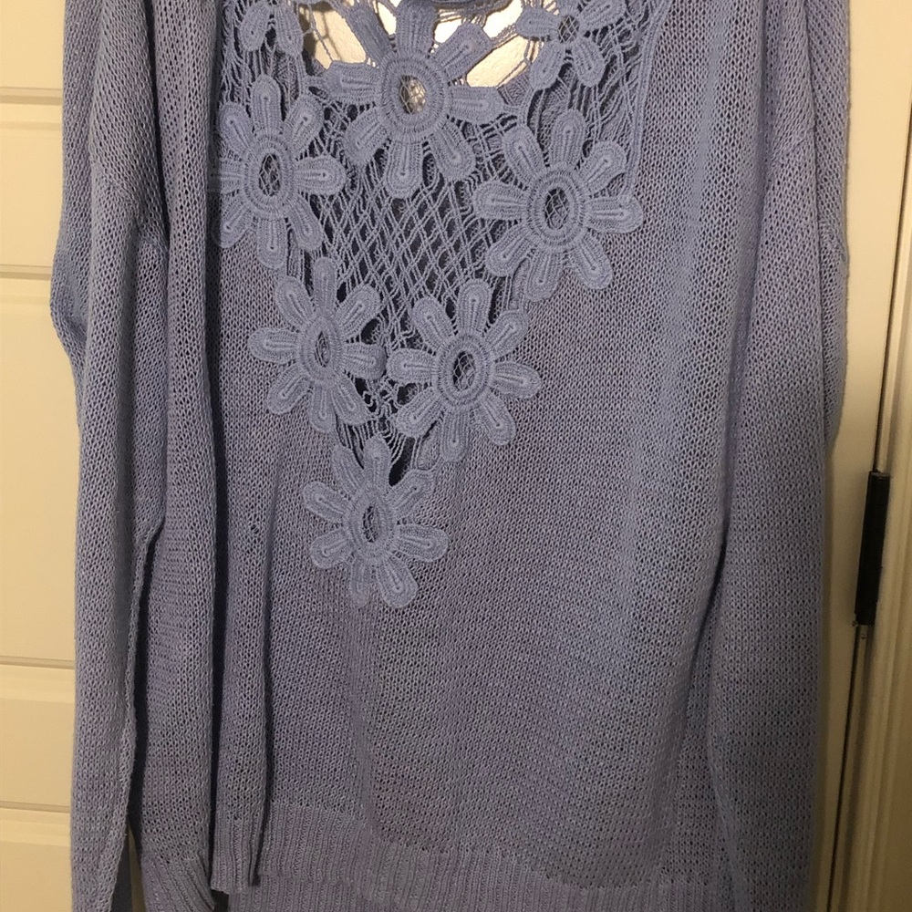 Blue sweater